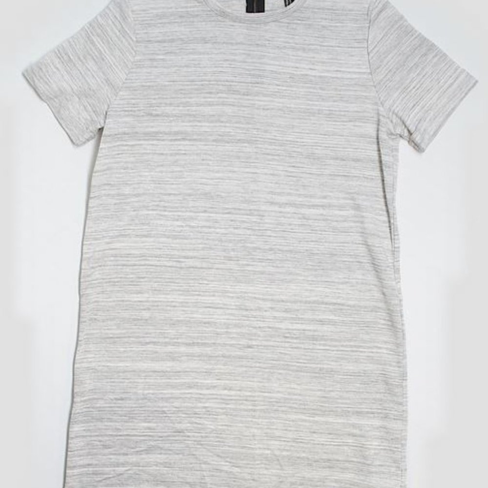 3/$25 Grey Soft T-Shirt Mini Dress